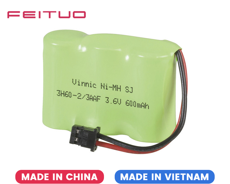 بطارية Ni-MH 3.6V 600mAh