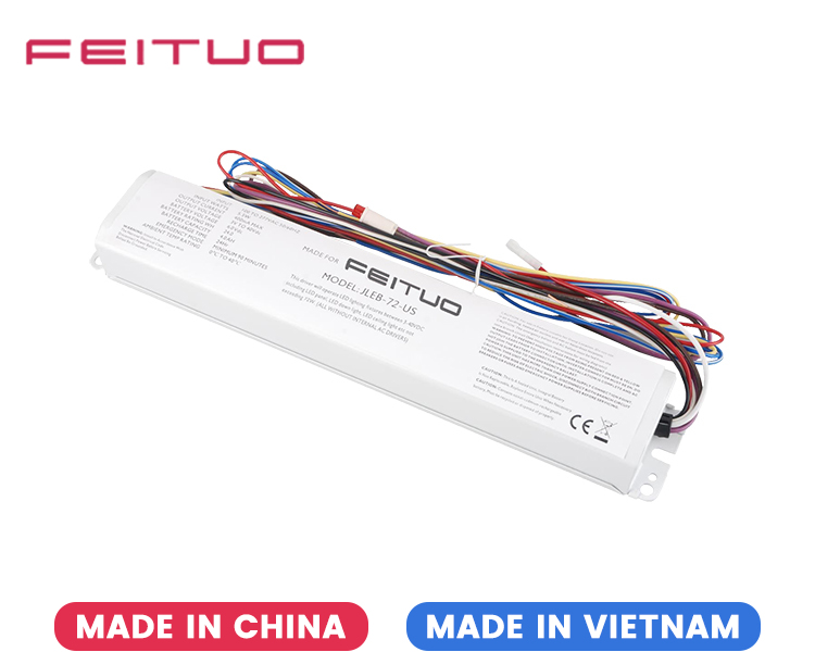 حزمة بطارية LED للطوارئ مع حزمة بطارية داخلية