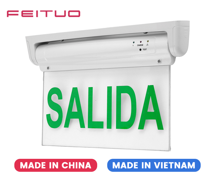 2912-5 أو 10 جنيهات LED لافتة خروج للطوارئ