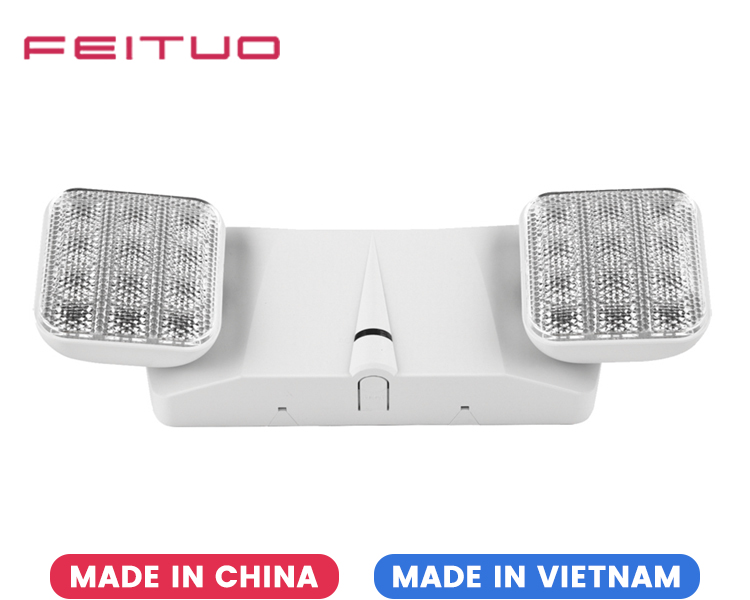مصباح الطوارئ LED برأس مزدوج JLEU3 مصباح الطوارئ LED برأس مزدوج JLEU3